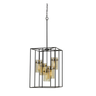 60W X 5 Cremona Glass Pendant Fixture