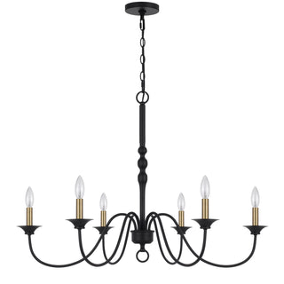 60W x 6 Marino metal Chandelier