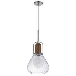 60W Rochelle Metal Mini Glass Pendant