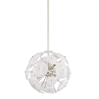 TAMARA Chandelier in POLISHED NICKEL Finish