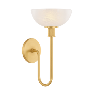 ASTER Wall Sconce in AGED BRASS Finish