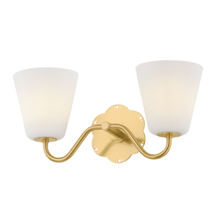 LEONELLA Bath And Vanity in AGED BRASS Finish