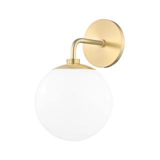 Stella Wall Sconce in Aged Brass Finish