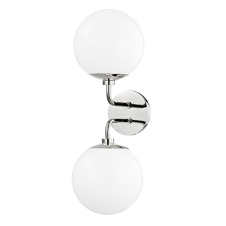Stella Wall Sconce in Polished Nickel Finish