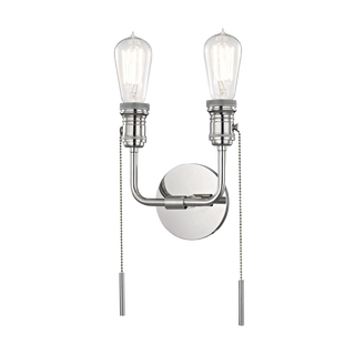 Lexi Wall Sconce in Polished Nickel Finish