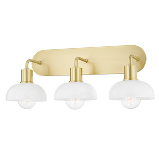 Kyla Bath and Vanity in Aged Brass Finish