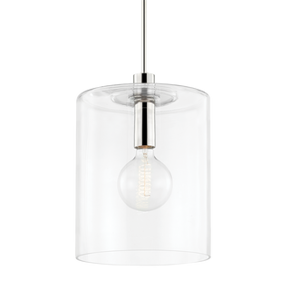 Neko Pendant in Polished Nickel Finish