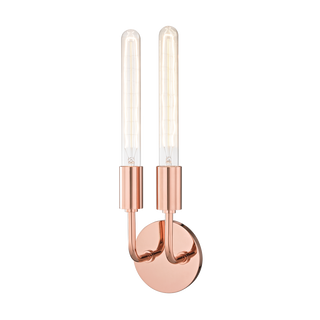 Ava Wall Sconce in Polished Copper Finish