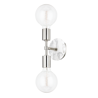 Chloe Wall Sconce Polished Nickel