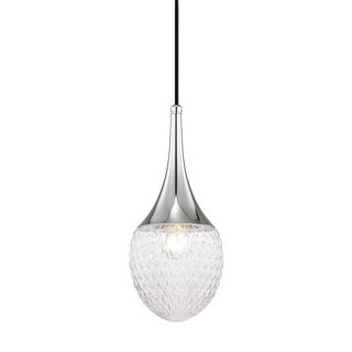 Bella Pendant in Polished Nickel Finish