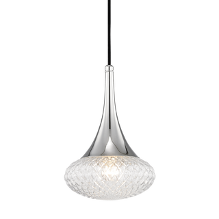 Bella Pendant in Polished Nickel Finish