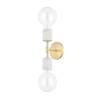 Asime Wall Sconce Aged Brass