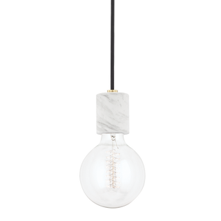 Asime Pendant in Aged Brass Finish