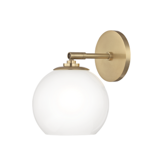 Tilly Wall Sconce in Aged Brass Finish