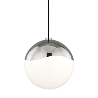 Ella Pendant in Polished Nickel Finish