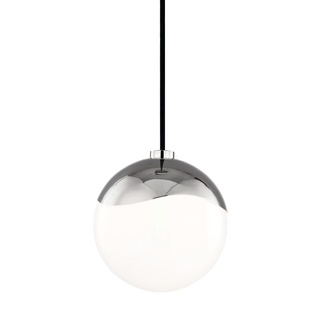 Ella Pendant in Polished Nickel Finish