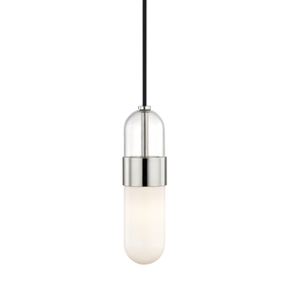 Emilia Pendant in Polished Nickel Finish