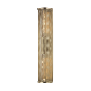 Britt Wall Sconce in Aged Brass Finish