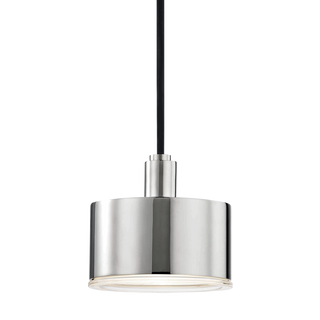 Nora Pendant in Polished Nickel Finish