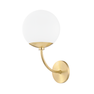 Carrie Wall Sconce in Aged Brass Finish