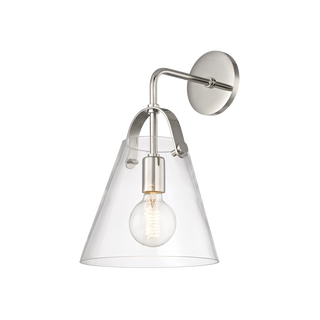 Karin Wall Sconce in Polished Nickel Finish