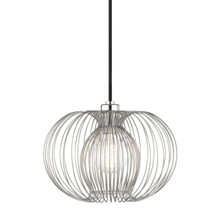 Jasmine Pendant in Polished Nickel Finish