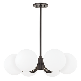 Paige Chandelier in Old Bronze Finish