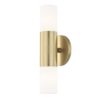 Lola Wall Sconce in Aged Brass Finish