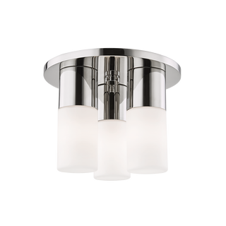 Lola Flush Mount in Polished Nickel Finish