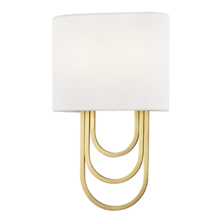 Farah Wall Sconce in Aged Brass Finish