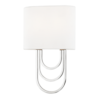 Farah Wall Sconce in Polished Nickel Finish