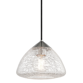 Maya Pendant in Polished Nickel Finish