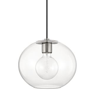 Margot Pendant in Polished Nickel Finish