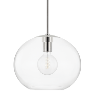 Margot Pendant in Polished Nickel Finish