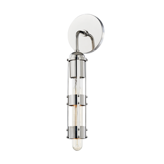Violet Wall Sconce in Polished Nickel Finish
