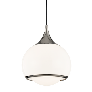 Reese Pendant in Polished Nickel Finish