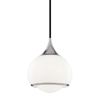 Reese Pendant in Polished Nickel Finish