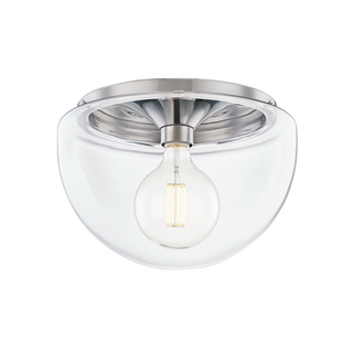 Grace Flush Mount in Polished Nickel Finish
