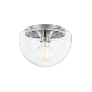 Grace Flush Mount in Polished Nickel Finish