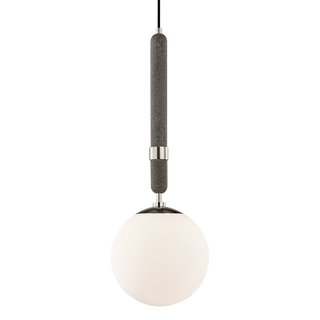 Brielle Pendant in Polished Nickel Finish