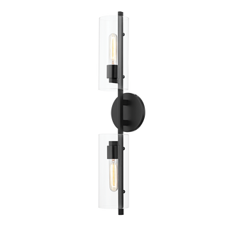 Ariel Wall Sconce in Soft Black Finish