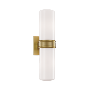 Natalie Wall Sconce in Aged Brass Finish