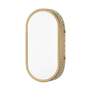 Phoebe Wall Sconce in Aged Brass Finish