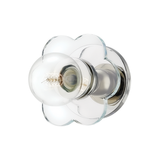 Alexa Wall Sconce Polished Nickel