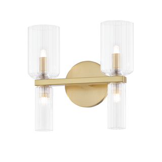 Tabitha Bath and Vanity in Aged Brass Finish