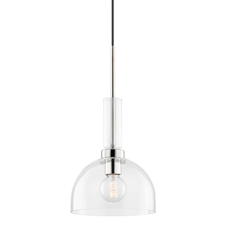 Tabitha Pendant in Polished Nickel Finish