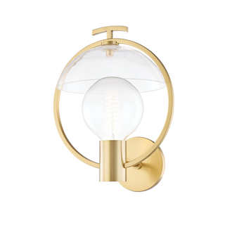 Ringo Wall Sconce in Aged Brass Finish