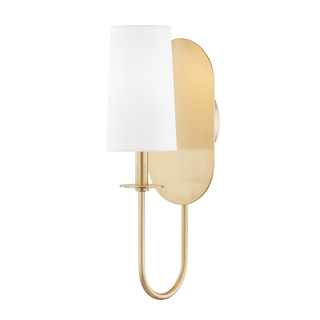 Lara Wall Sconce in Aged Brass Finish
