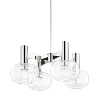 Harlow Chandelier in Polished Nickel Finish
