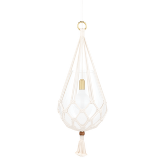 Tessa Pendant in Aged Brass Finish